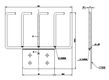 Hyperline CMW-4U-CMB Кабельная гребенка 4U