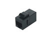 Hyperline CA2-KJ-C5E-BK Проходной адаптер (coupler)