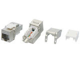 Вставка Keystone Jack RJ-45 Hyperline KJ9-8P8C-C5e-90-SH-F-WH (8P8C)&nbsp;<img style='position: relative;margin:0' src='/image/only_to_order_edit.gif' alt='На заказ' title='На заказ' />