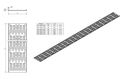 Hyperline CDV-150x9-42U-RAL9005 Перфорированный вертикальный кабельный организатор-лоток 150х9 мм Hyperline CDV-150x9-42U-RAL9005 Перфорированный вертикальный кабельный организатор-лоток 150х9 мм