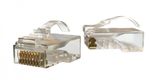 Hyperline PLEZ-8P8C-UA-C6-100 Разъем легкой оконцовки RJ-45 (8P8C) под витую пару Hyperline PLEZ-8P8C-UA-C6-100 Разъем легкой оконцовки RJ-45 (8P8C) под витую пару