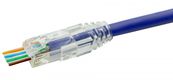 Hyperline PLEZ-8P8C-UA-C6-100 Разъем легкой оконцовки RJ-45 (8P8C) под витую пару