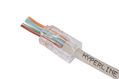 Hyperline PLEZ-8P8C-UA-C5-100 Разъем легкой оконцовки RJ-45 (8P8C) под витую пару