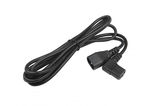 Кабель питания монитор-компьютер IEC 320 C13 - IEC 320 C14 (3x1.0) Hyperline PWC-IEC13A-IEC14-3.0-BK (угловая)&nbsp;<img style='position: relative;margin:0' src='/image/only_to_order_edit.gif' alt='На заказ' title='На заказ' />