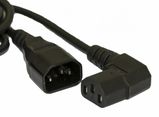 Кабель питания монитор-компьютер IEC 320 C13 - IEC 320 C14 (3x1.0) Hyperline PWC-IEC13A-IEC14-5.0-BK (угловая)&nbsp;<img style='position: relative;margin:0' src='/image/only_to_order_edit.gif' alt='На заказ' title='На заказ' />