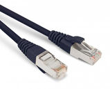 Патч-корд SF/ UTP Hyperline PC-LPM-SFTP-RJ45-RJ45-C6-1M-LSZH-BK