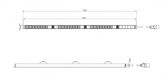 Hyperline SHE-18IEC-6BIEC-3V-3PVR Блок розеток трехфазный 3x32А вертикальный Hyperline SHE-18IEC-6BIEC-3V-3PVR Блок розеток трехфазный 3x32А вертикальный