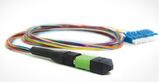 Кабель &amp;quot;гидра&amp;quot; MTP -LC Hyperline FH-B9-504-MTPM12/ PR-12LC/ PR-1M-LSZH (c направляющими штырьками) FH-B9-504-MTPM12/PR-12LC/PR-1M-LSZH