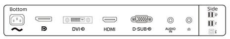 Монитор жидкокристаллический PHILIPS Монитор LCD 24'' 16:9 1920х1080 TN