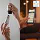 Лампа светодиодная Philips Hue Комплект свечка белая с цоколем Е14 - 2 штуки