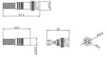 Hyperline CON-BNC-M-RG59/RG6-FSD Разъем BNC для кабеля RG-59