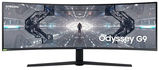 Монитор Samsung 49" LC49G95TSSI VA QLED изогнутый GAMING Odyssey G9 32:9 5120x1440 1ms 2500:1 420cd 178/ 178 HDMI 2*DP USB-hub 240Hz G-Sync HDR1000 Has Swivel Tilt VESA Black LC49G95TSSIXCI&nbsp;<img style='position: relative;margin:0' src='/image/only_to_order_edit.gif' alt='На заказ' title='На заказ' />