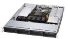 Корпус компьютерный SuperMicro 1U Single AMD EPYC™ 7002 Series Processor/8 DIMMs up to 2TB/2 PCI-E 4.0 x16/4 Hot-swap 3.5