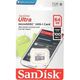 Флеш-накопитель Sandisk Карта памяти 64GB SanDisk Ultra® microSDXC 100MB/s Class 10 UHS-I