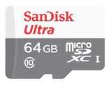 Флеш-накопитель Sandisk Карта памяти 64GB SanDisk Ultra&reg; microSDXC 100MB/ s Class 10 UHS-I SDSQUNR-064G-GN3MN