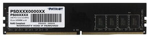 Patriot DDR4 16GB 2666MHz UDIMM (PC4-21300) CL19 1.2V (Retail) 1*8 PSD416G26662 Patriot DDR4 16GB 2666MHz UDIMM (PC4-21300) CL19 1.2V (Retail) 1*8 PSD416G26662