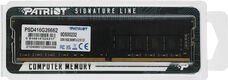 Patriot DDR4 16GB 2666MHz UDIMM (PC4-21300) CL19 1.2V (Retail) 1*8 PSD416G26662 Patriot DDR4 16GB 2666MHz UDIMM (PC4-21300) CL19 1.2V (Retail) 1*8 PSD416G26662
