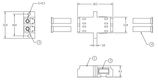 Hyperline FA-P11Z-DLC/DLC-N/WH-GN Оптический проходной адаптер LC/APC-LC/APC