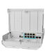 MikroTik netPower Lite 7R with 8 x Gigabit Ethernet ports (7 with Reverse POE-in, 1 with PoE-OUT)