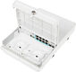 MikroTik netPower Lite 7R with 8 x Gigabit Ethernet ports (7 with Reverse POE-in, 1 with PoE-OUT)