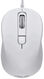 Мышь ASUS Wired USB Blue Ray Silent Mouse. Проводная .3200 dpi.96 x 57 x 38 мм .64 грамма.Белый