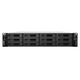 Synology (Rack2U) 8C2,1Ghz/8Gb (64)/RAID0,1,10,5,6/upto12HP HDDs SATA(3,5'or2,5')upto 36 with 2xRX1217RP/2xUSB/4GE+2x10GE/2xPCIe/iSCSI/2xIPcam(upto90)/2xRPS/no rail/5YW'