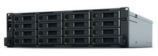 Synology (Rack3U) 8C2,1Ghz/16Gb (64)/RAID0,1,10,5,6/upto16HP HDDs SATA(3,5'or2,5')upto 40 with 2xRX1217(RP)/2xUSB/4xGE+2x10GE/2xPCIe/iSCSI/2xIPcam(upto90)/2xRPS/no rail/5YW' repl RS4017xs+