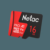 Флеш-накопитель NeTac Карта памяти Netac MicroSD card P500 Extreme Pro 16GB NT02P500PRO-016G-R