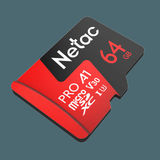 Флеш-накопитель NeTac Карта памяти Netac MicroSD P500 Extreme Pro 64GB NT02P500PRO-064G-S