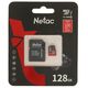Флеш-накопитель NeTac Карта памяти Netac MicroSD card P500 Extreme Pro 128GB