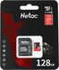 Флеш-накопитель NeTac Карта памяти Netac MicroSD card P500 Extreme Pro 128GB