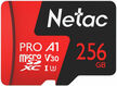 Флеш-накопитель NeTac Карта памяти Netac MicroSD P500 Extreme Pro 256GB Флеш-накопитель NeTac Карта памяти Netac MicroSD P500 Extreme Pro 256GB