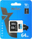 Флеш-накопитель NeTac Карта памяти Netac MicroSD card P500 Standard 64GB Флеш-накопитель NeTac Карта памяти Netac MicroSD card P500 Standard 64GB