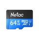Флеш-накопитель NeTac Карта памяти Netac MicroSD card P500 Standard 64GB