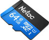 Флеш-накопитель NeTac Карта памяти Netac MicroSD card P500 Standard 64GB Флеш-накопитель NeTac Карта памяти Netac MicroSD card P500 Standard 64GB