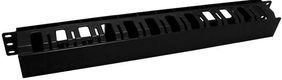 Hyperline CM-1U-D53-PL-COV Кабельный организатор пластиковый с крышкой Hyperline CM-1U-D53-PL-COV Кабельный организатор пластиковый с крышкой