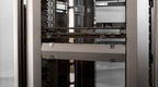 Hyperline CMF-1U-FPL106-MCOV-RAL9005 Кабельный организатор с крышкой Hyperline CMF-1U-FPL106-MCOV-RAL9005 Кабельный организатор с крышкой