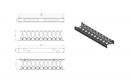 Hyperline CMF-1U-FPL106-MCOV-RAL9005 Кабельный организатор с крышкой Hyperline CMF-1U-FPL106-MCOV-RAL9005 Кабельный организатор с крышкой