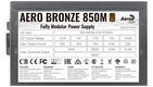 Aerocool AERO BRONZE 850M (80+ Bronze, КПД>90%, ATX v2.4, A.PFC, Fan 12cm, Japanese Capacitors)