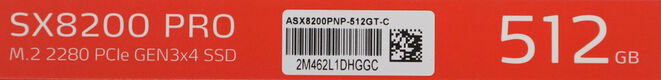 ADATA
XPG SX8200 Pro ASX8200PNP-512GT-C