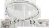 Патч-корд ITK RJ45(m) - RJ45(m) Cat. 6 F/ UTP PVC 5м серый PC01-C6FL-5M