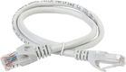 ITK RJ45(m) - RJ45(m) Cat. 5e U/UTP PVC 1м серый