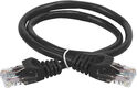 ITK RJ45(m) - RJ45(m) Cat. 6 U/UTP PVC 0.5м чёрный ITK RJ45(m) - RJ45(m) Cat. 6 U/UTP PVC 0.5м чёрный