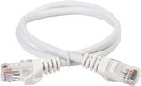 Патч-корд ITK RJ45(m) - RJ45(m) Cat. 6 U/ UTP LSZH 5м белый PC08-C6UL-5M