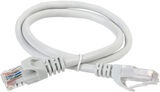Патч-корд ITK RJ45(m) - RJ45(m) Cat. 5e U/ UTP PVC 7м серый PC01-C5EUL-7M