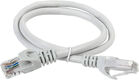 ITK RJ45(m) - RJ45(m) Cat. 6A U/UTP PVC 1м серый ITK RJ45(m) - RJ45(m) Cat. 6A U/UTP PVC 1м серый