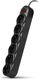 Фильтр SVEN SF-06L (3 м, 6 розеток) SV-015138 Фильтр SVEN SF-06L (3 м, 6 розеток) SV-015138