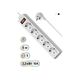 Сетевой фильтр Defender ES 5 White (5 м, 5 розеток) 99483