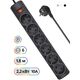 Сетевой фильтр Defender DFS 151 (1.8 м, 6 розеток) 99494 Сетевой фильтр Defender DFS 151 (1.8 м, 6 розеток) 99494