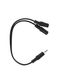 VCOM mini jack 3.5 mm (m) - 2 x mini jack 3.5 mm (f) 0.2м VCOM mini jack 3.5 mm (m) - 2 x mini jack 3.5 mm (f) 0.2м